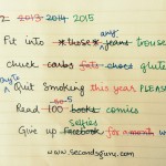 Some promises are meant to be kept. For everything else, there are New Year Resolutions! Secondsguru.com lists 5 promises we all make (and break) repeatedly