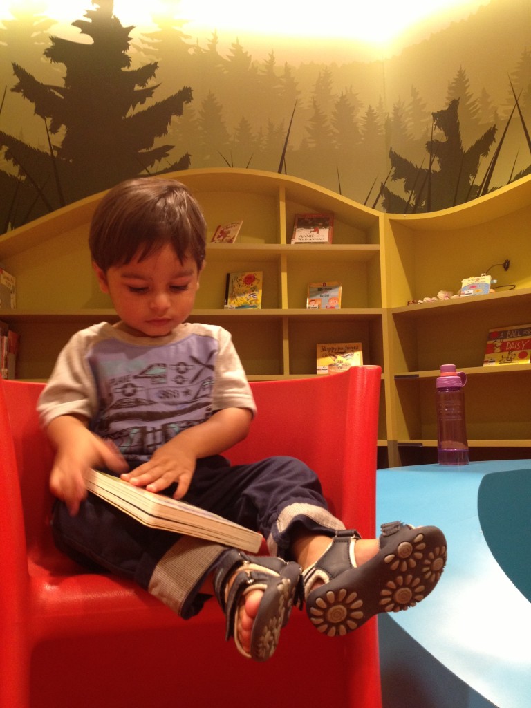 My Treehouse at the National Library is the perfect place for kids - and toddlers - to fall in love with books