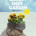 DIY | The Quirky Shoe Garden - These boots are made for walking and that’s just what they’ll do? With a little thought and creativity old shoes- sneakers, boots, wellies, stilettoes can be repurposed into a stylish flower planter for your garden or balcony! Check out this nifty idea here/ Read on for some creative inspiration