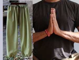 100% organic cotton yoga wear