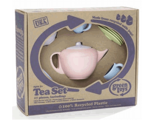 Gifts for Kids | 9 Eco-friendly ideas | Tea set - eco-friendly and food safe - by Green Toys.