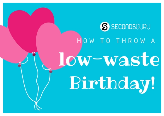 Wondering how to throw a low-waste birthday? Read our tips to make your party more eco-friendly. It's easier than you imagine!