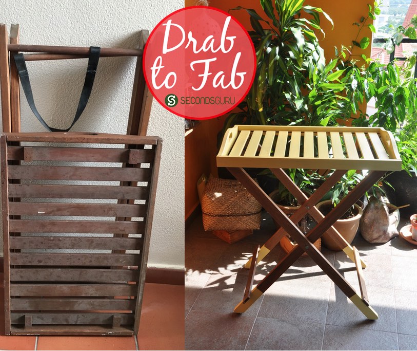 DrabToFab | Wooden table transformed