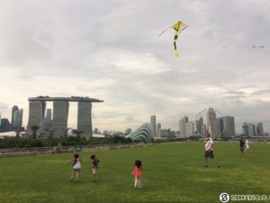 kite flying marina barrage