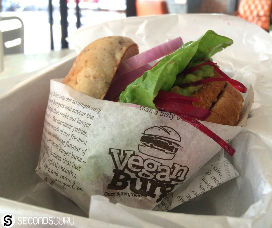 Vegetarian restaurants you must try out in Singapore! Featured here: VeganBurg