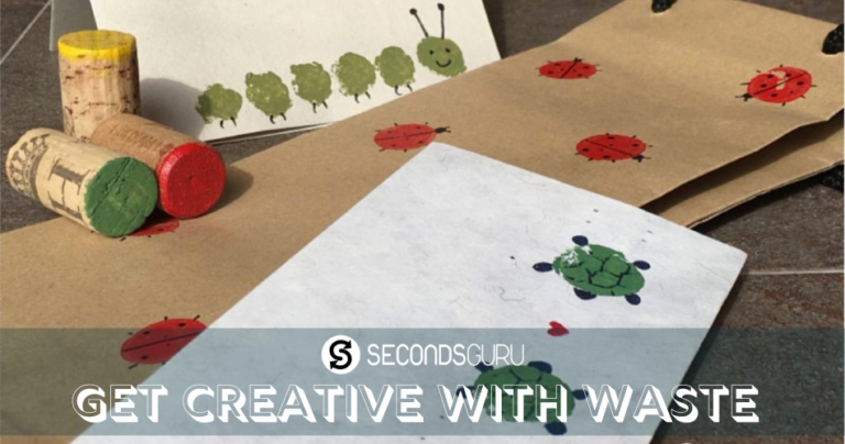 upcycle waste kids craft