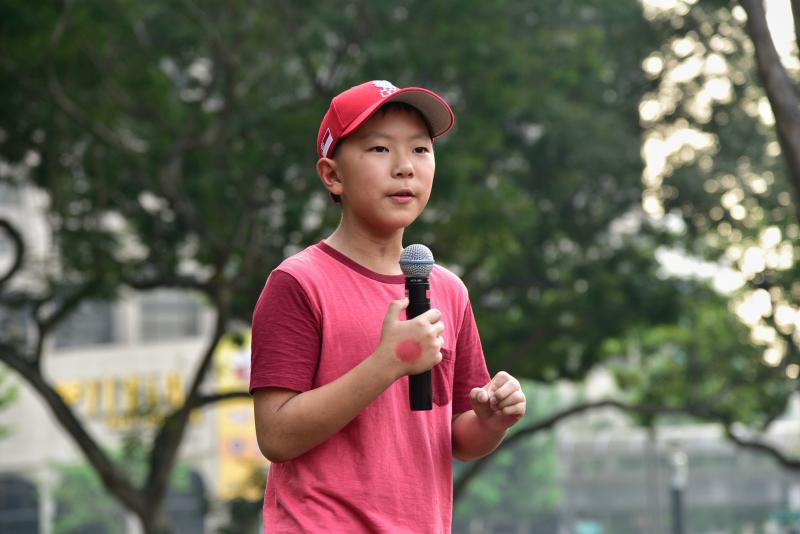 Oliver Chua youth climate activist