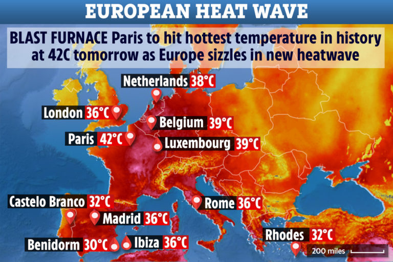 heat wave map Secondsguru