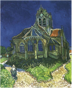 The Church in Auvers-sur-Oise, View from the Chevet Vincent van Gogh 1890