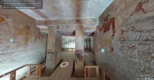 Inside Queen Meresankh III tomb