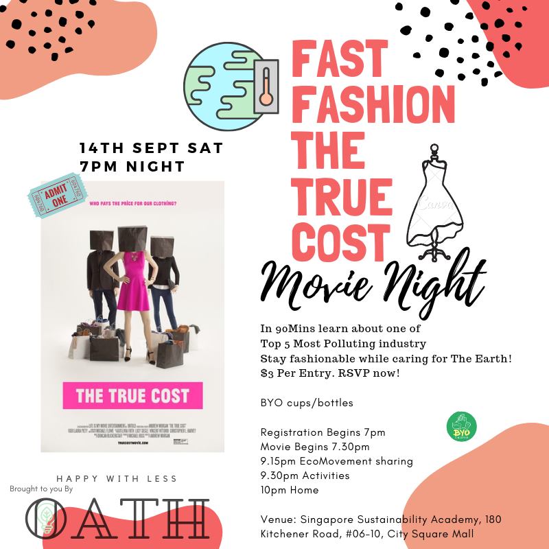 True cost of fashion- movie screening by Team Oath