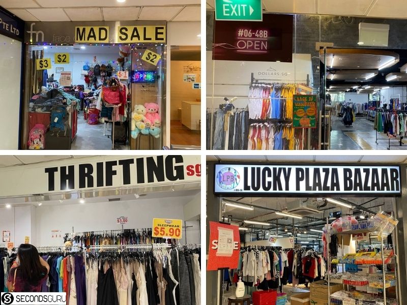 thrift stores lucky plaza