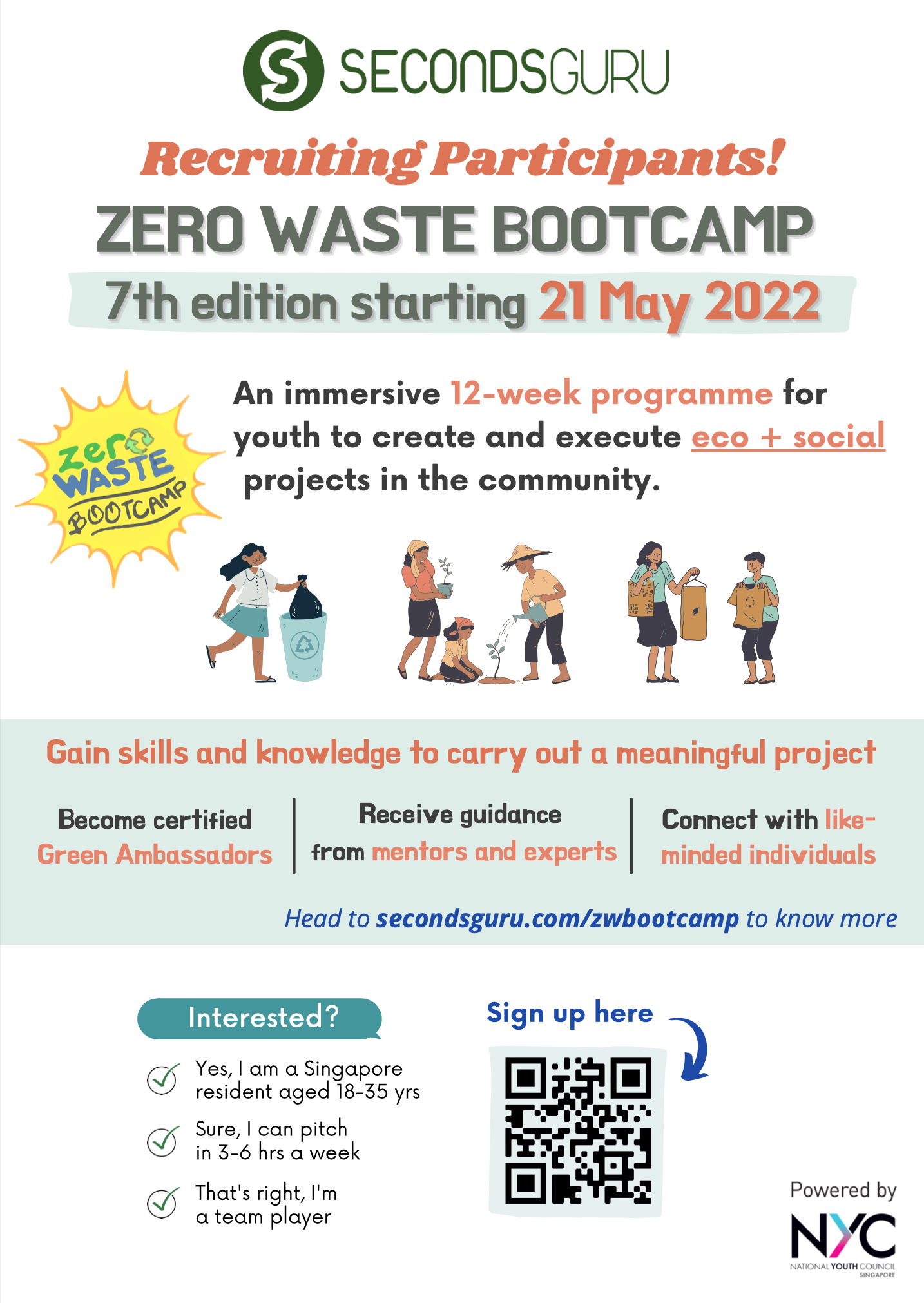 Secondsguru zero waste bootcamp 2022