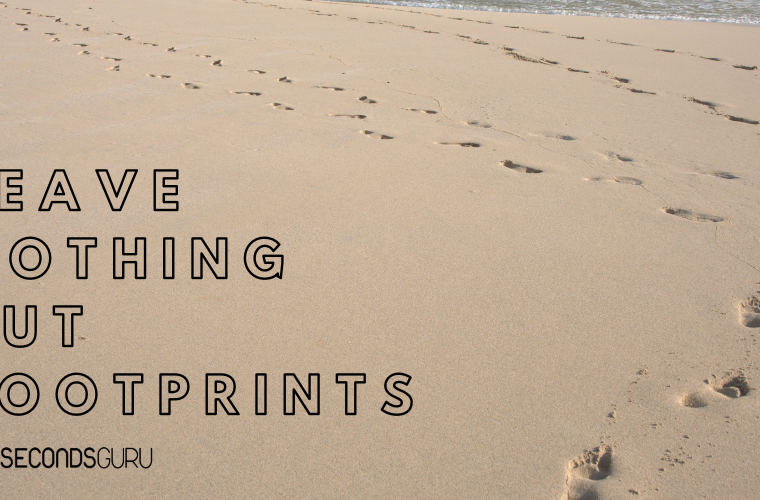leave nothing but footprints