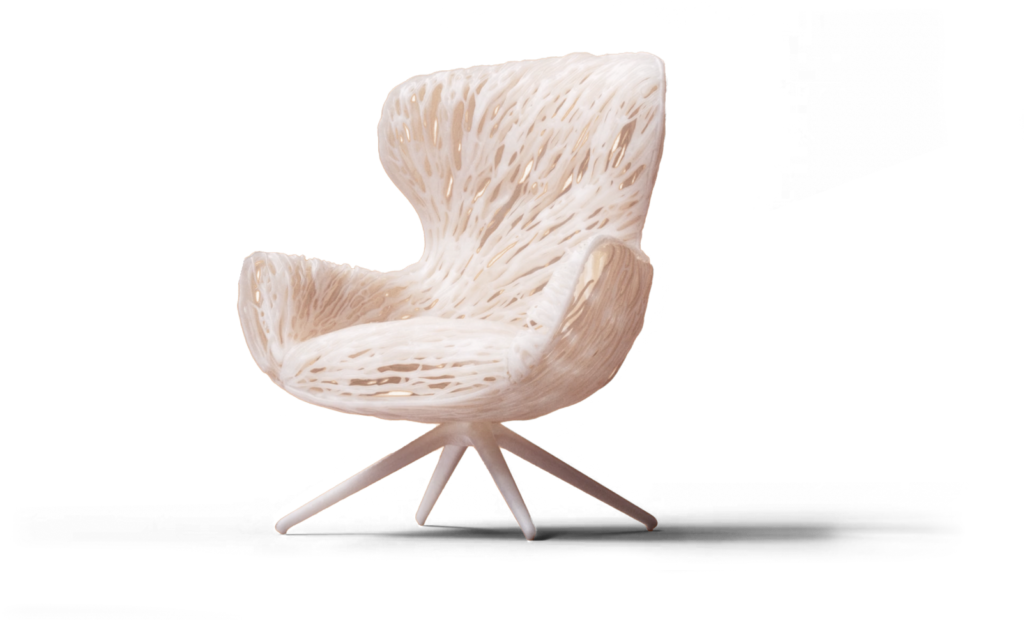 A mycelium technology Based Chair