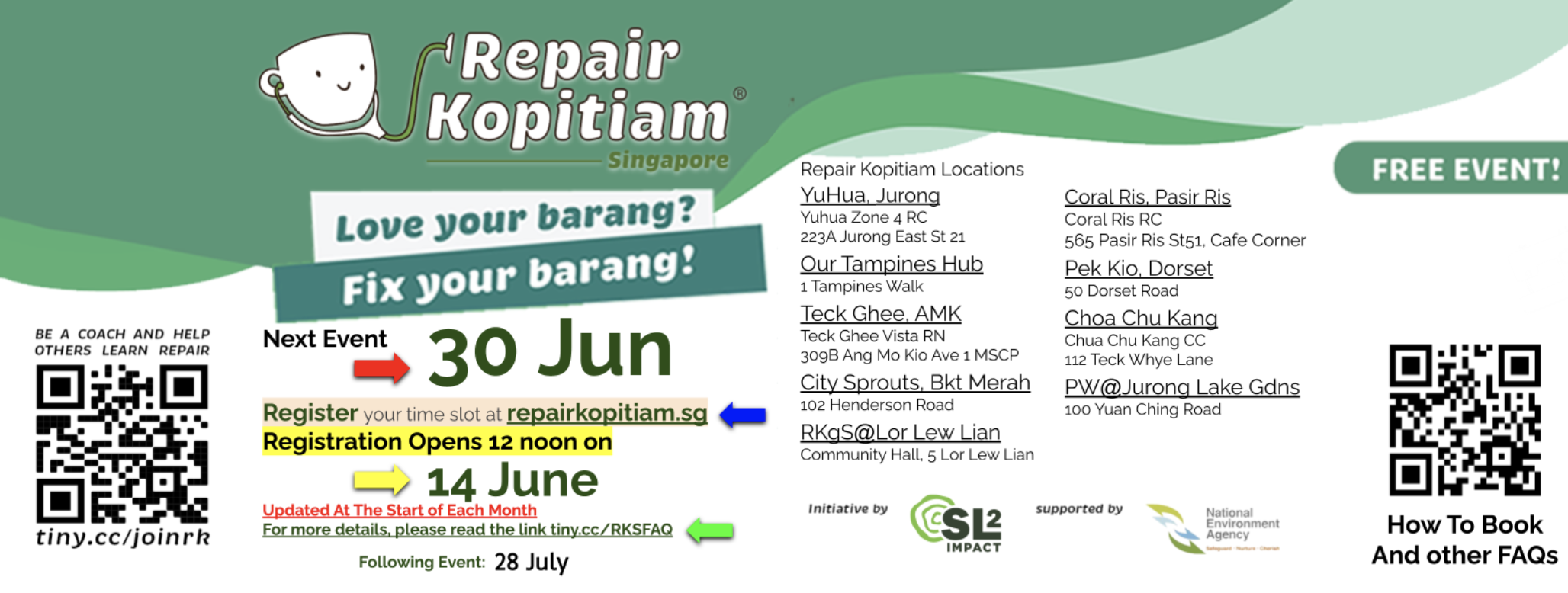 repair kopitiam June event